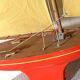 Tirot 401 wooden basin sailboat, vintage toy
