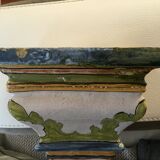 Rustic ceramic wall console