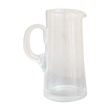 Carafe en verre soufflé, ciselé