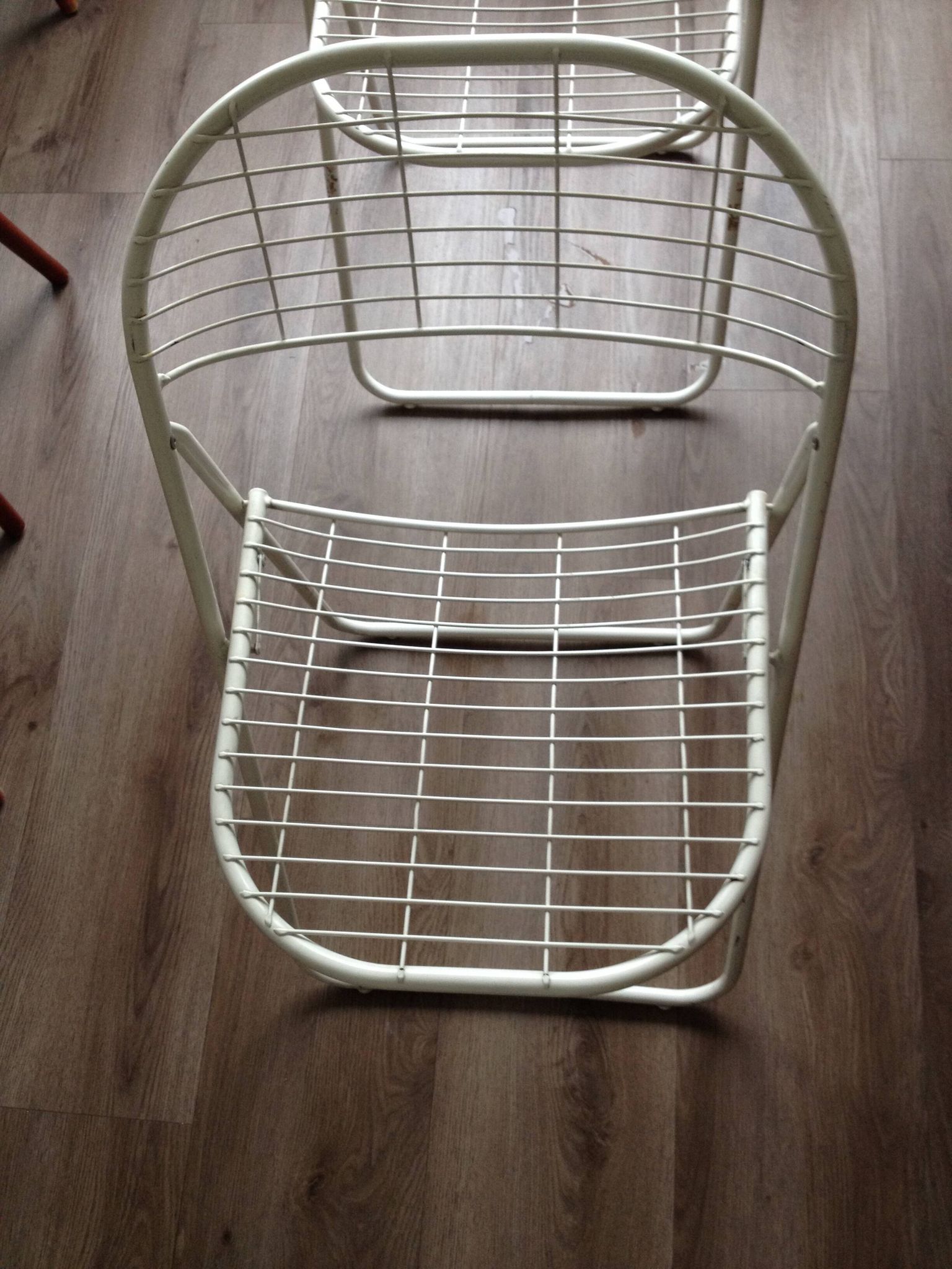 Paire de chaises pliantes vintage IKEA "Ted" – Niels Gammelgaard – 1980