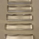 Set of 5 plexiglass knife holders