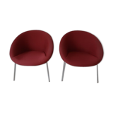 Pair of Walter Knoll armchairs model 369