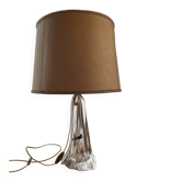 Lampe années 60 pied en cristal