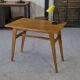 Oak side table with compass legs, 1960s