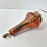 Art Deco lamp in flamed stoneware 1920