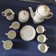 Nefertiti porcelain coffee service for 6 people.