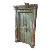 Old Indian door, original piece and patina