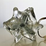 Pied de lampe en cristal