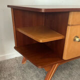 Vintage teak bedside table from the years 50-69