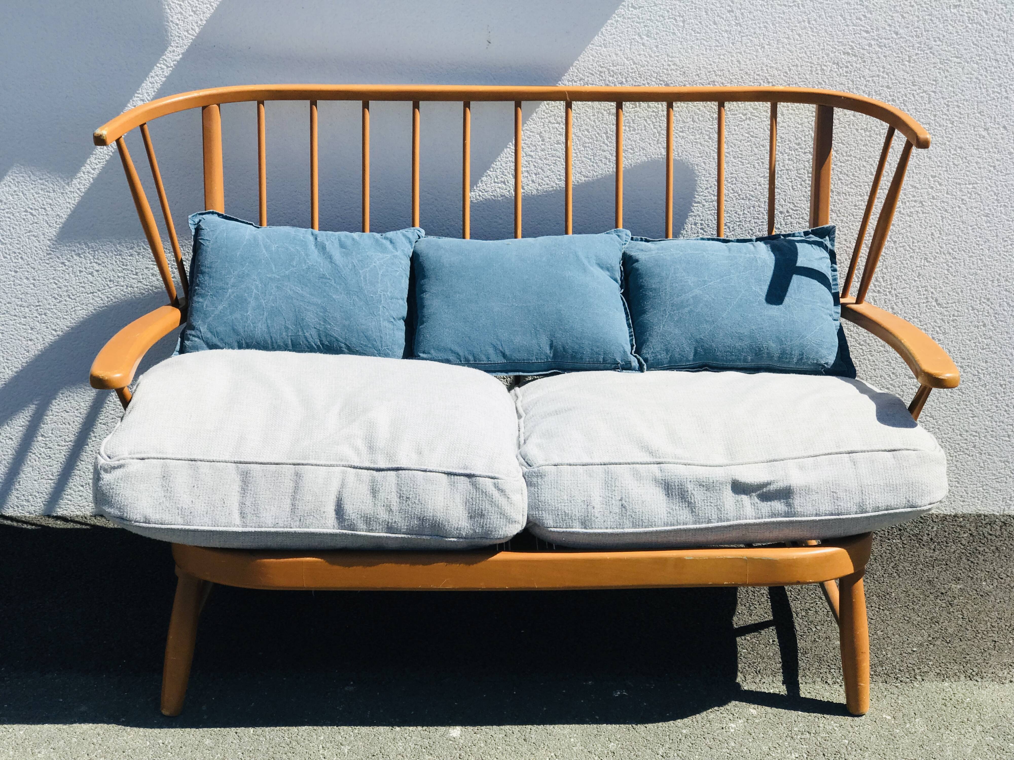 Ercol style bench