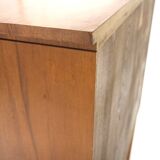 Scandinavian walnut wardrobe, Reiners, Mjölby, Swedish Modern, Sweden, 1