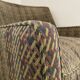 Brazilian Midcentury Modern Armchair in Original Fabric, c1950s