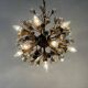 Atomic chandelier by Vereinigte Werkstätten München, 1950s, Germany