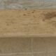 Two benches in their solid wood patinas
