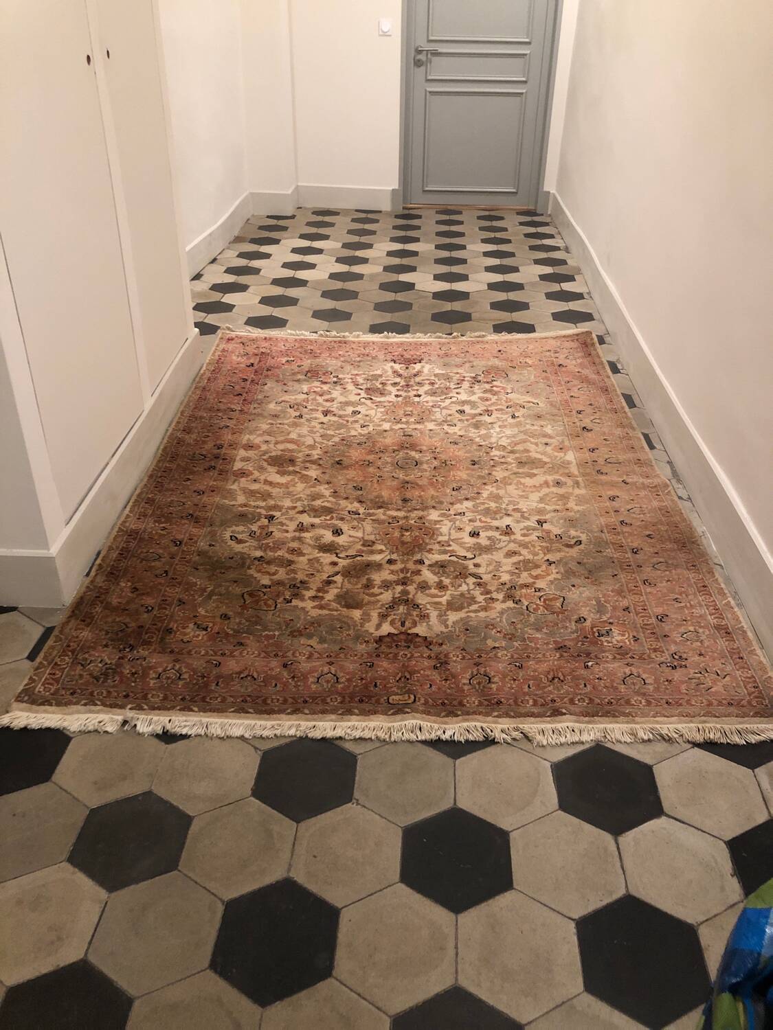 Large ancient Orient rug