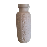 White décor vase flowers ceramic Scandinavian style