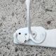 antique cast iron enamelled coat rack