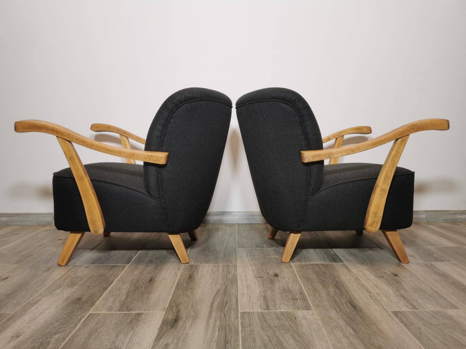 Mid-Century Armchairs, 1950's, Set of 2