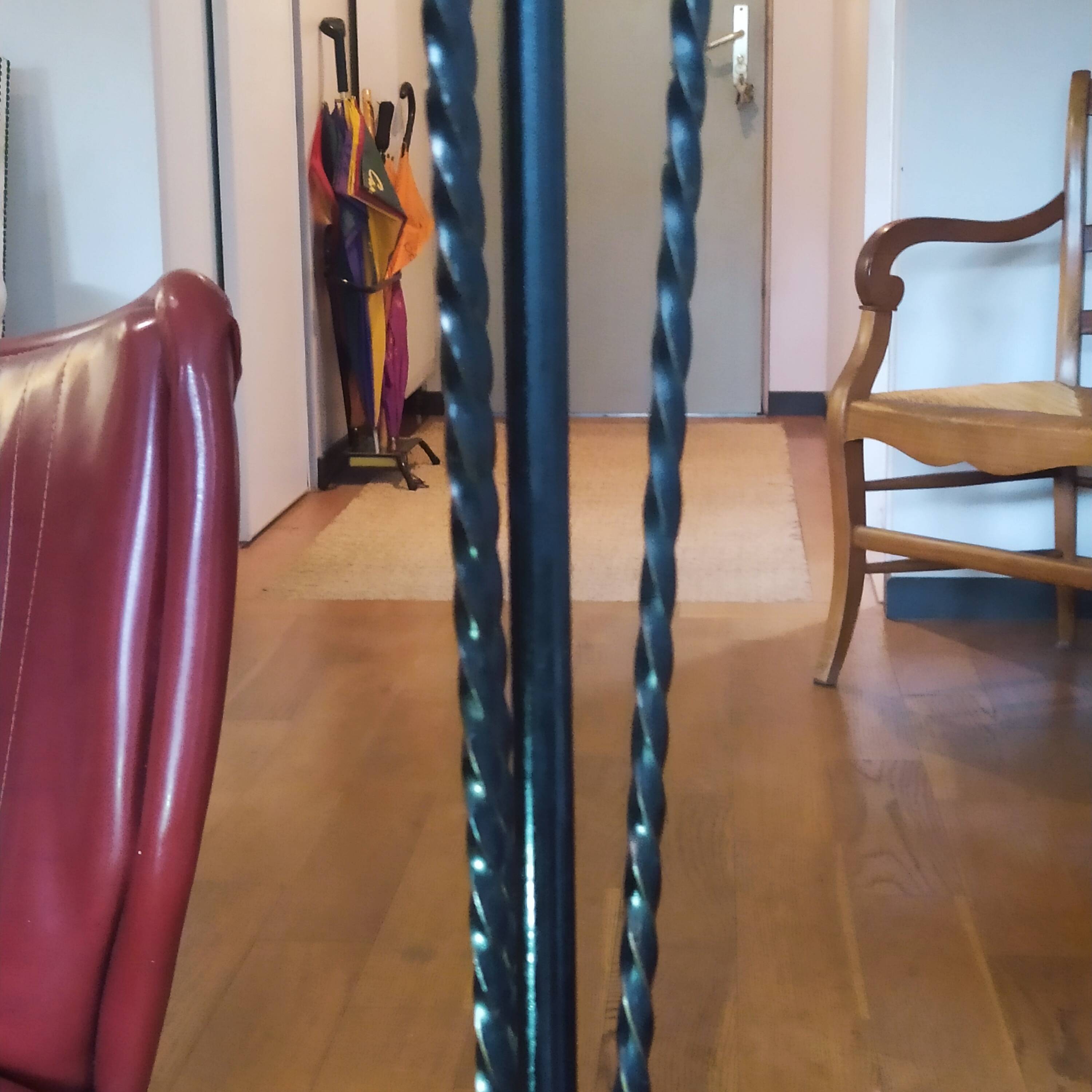 1950 wrought iron lampshade