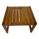 Vintage Wooden Coffee Table Karin Möbring for Ikea 70's Design