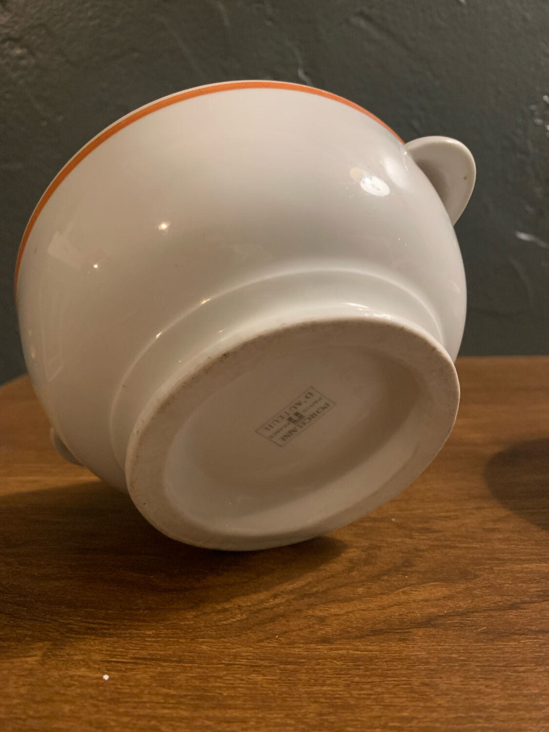 Vintage Auteuil porcelain bowl