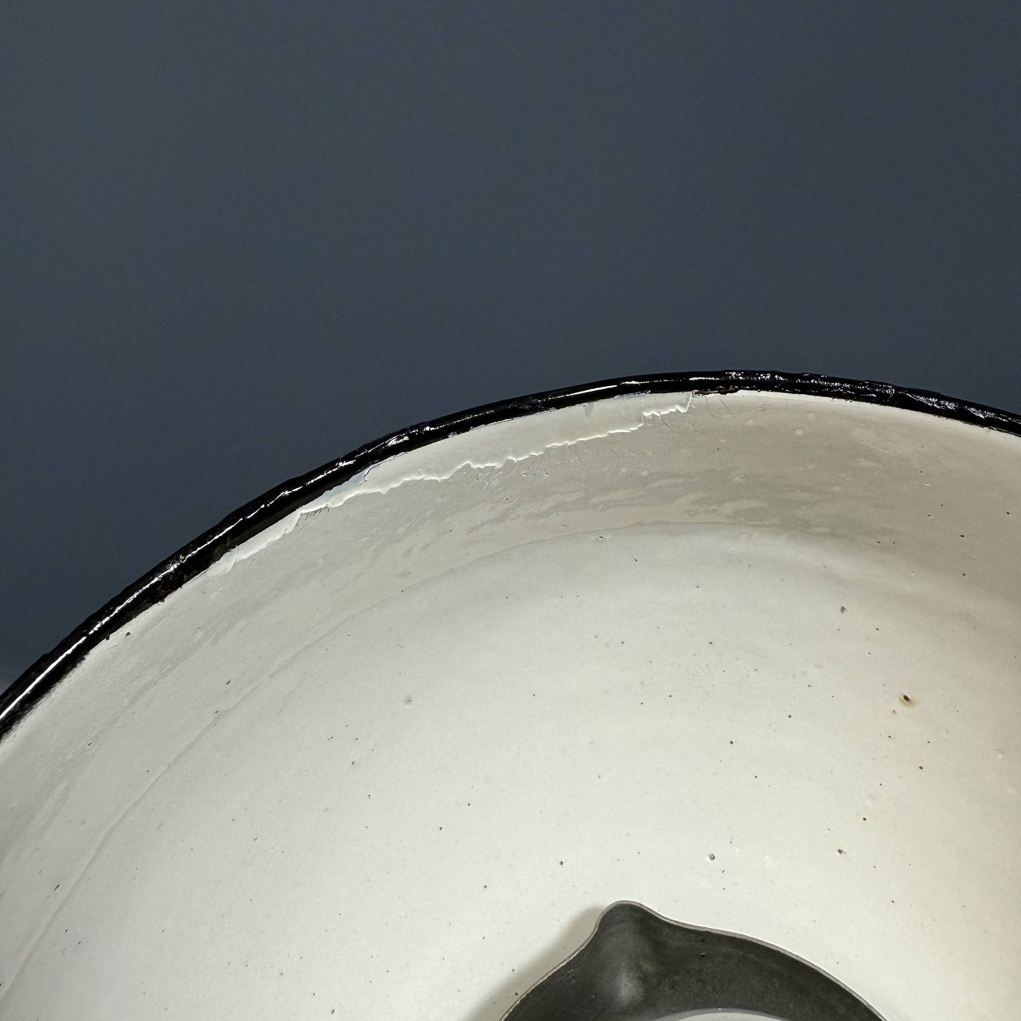 Early Rademacher wall lamp with large enamel shade