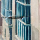 Canvas oil landscape alley 60x80cm