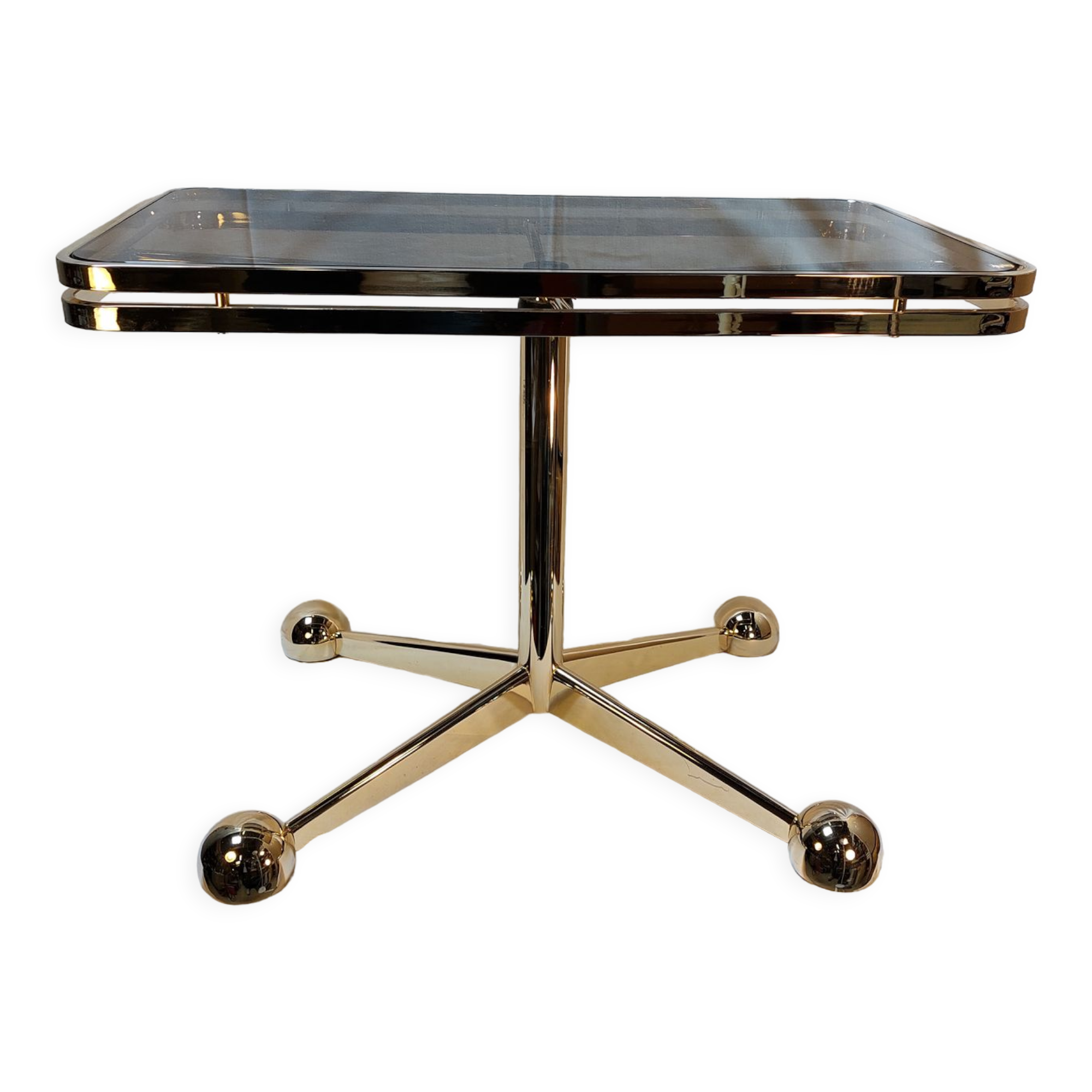 Italian vintage rolling side table - Arredamenti Allegri Parma