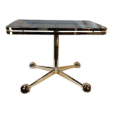 Italian vintage rolling side table - Arredamenti Allegri Parma