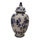 Vintage Delft Vase/Potiche, Hand-Painted and Signed