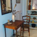 Console en chêne foncé