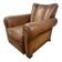 Vintage Leather Club Armchair from the 1950s