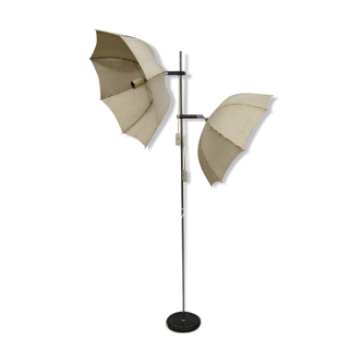 Projector lamp reflector umbrella of photographer