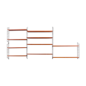 Shelf String 60s, teak