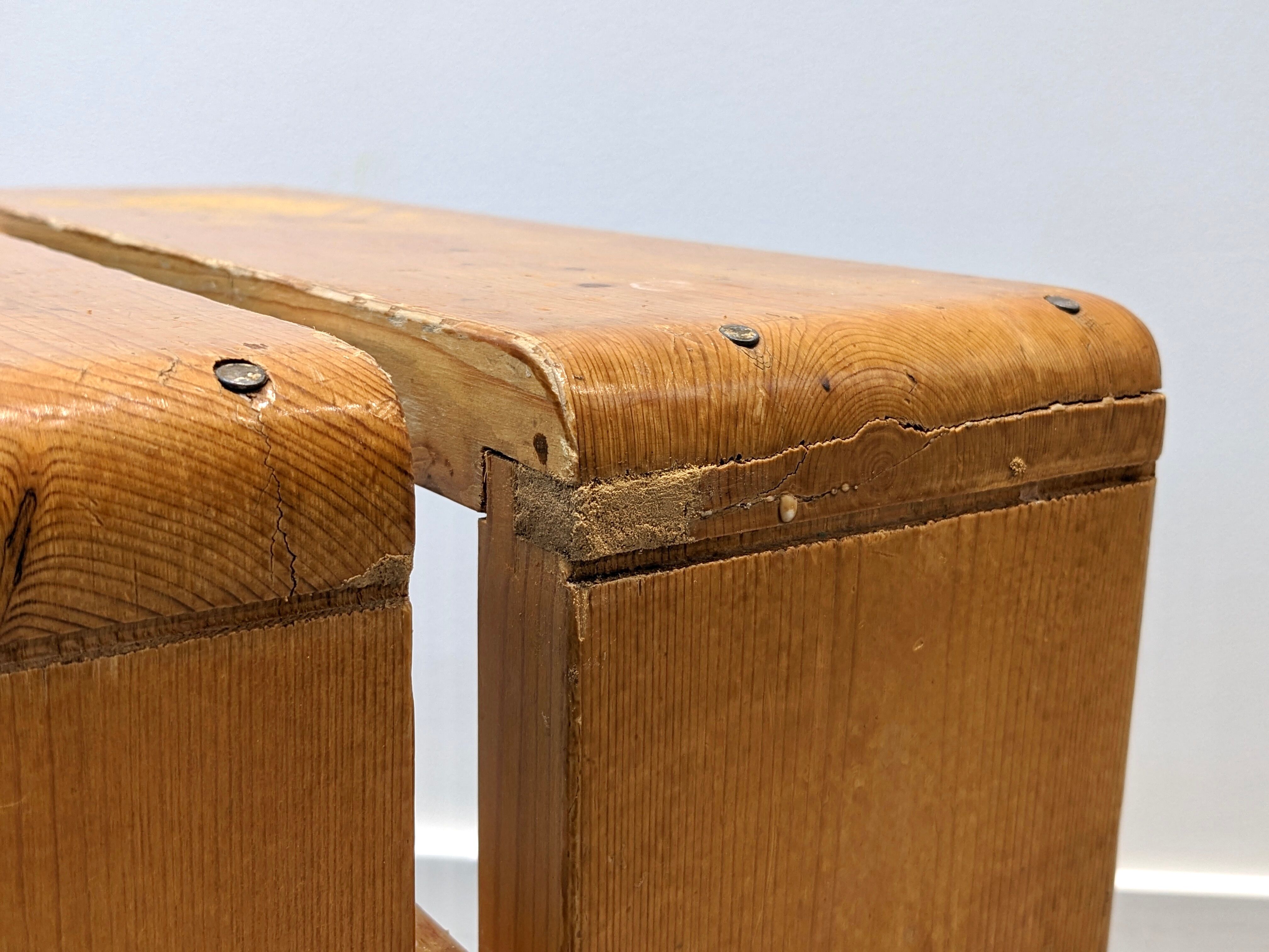 Stool for the apartments "Les Arcs" of Charlotte Perriand
