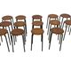 Vintage stool - Eromes Marko - 60s minimalist dutch design