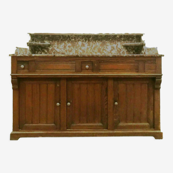 20th century solid fir sink unit