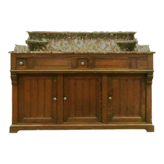 20th century solid fir sink unit