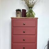 Vintage terracotta chiffonier weekly