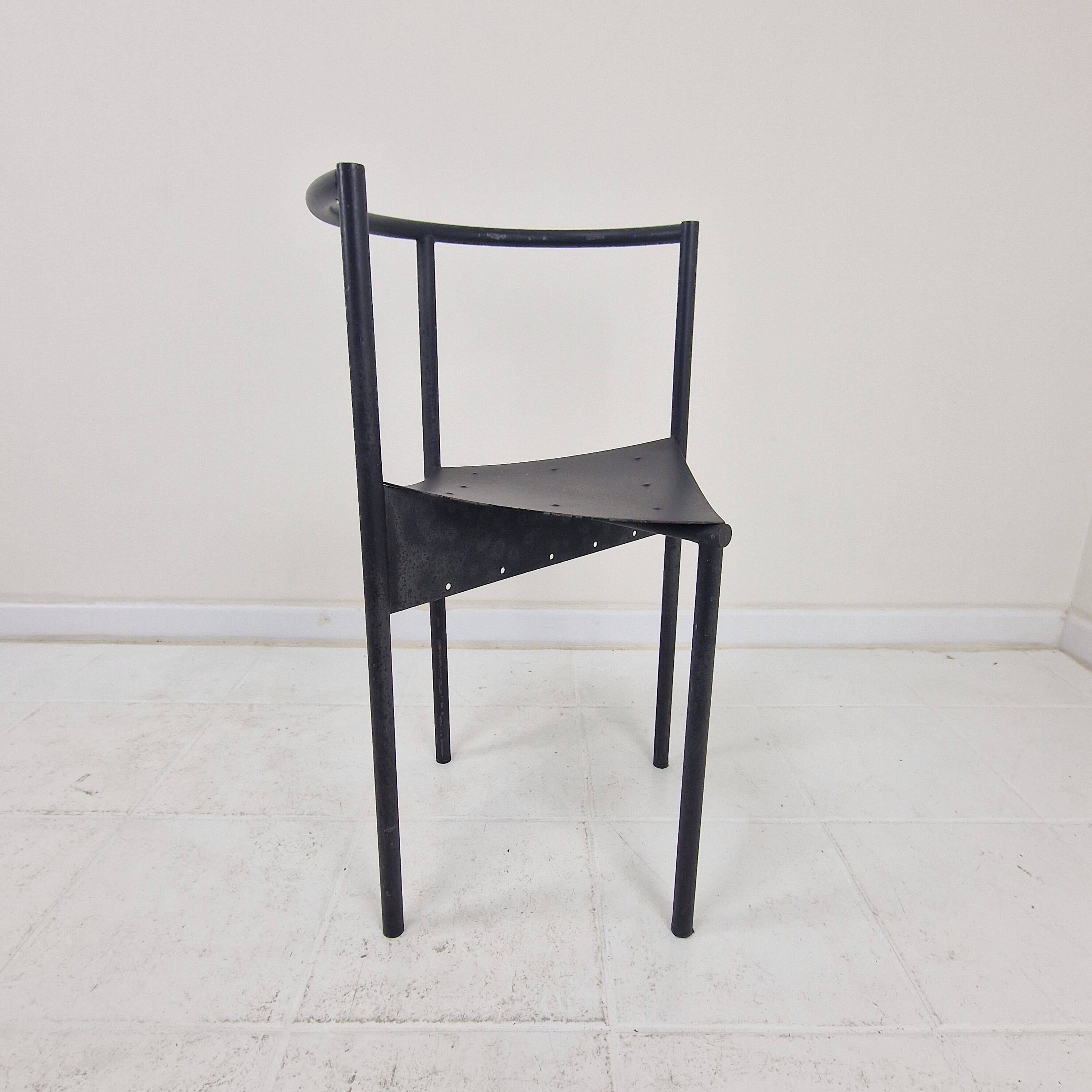 Rare Set of 3 "Wendy Wright" Chairs by Philippe Starck for Disform, 1986