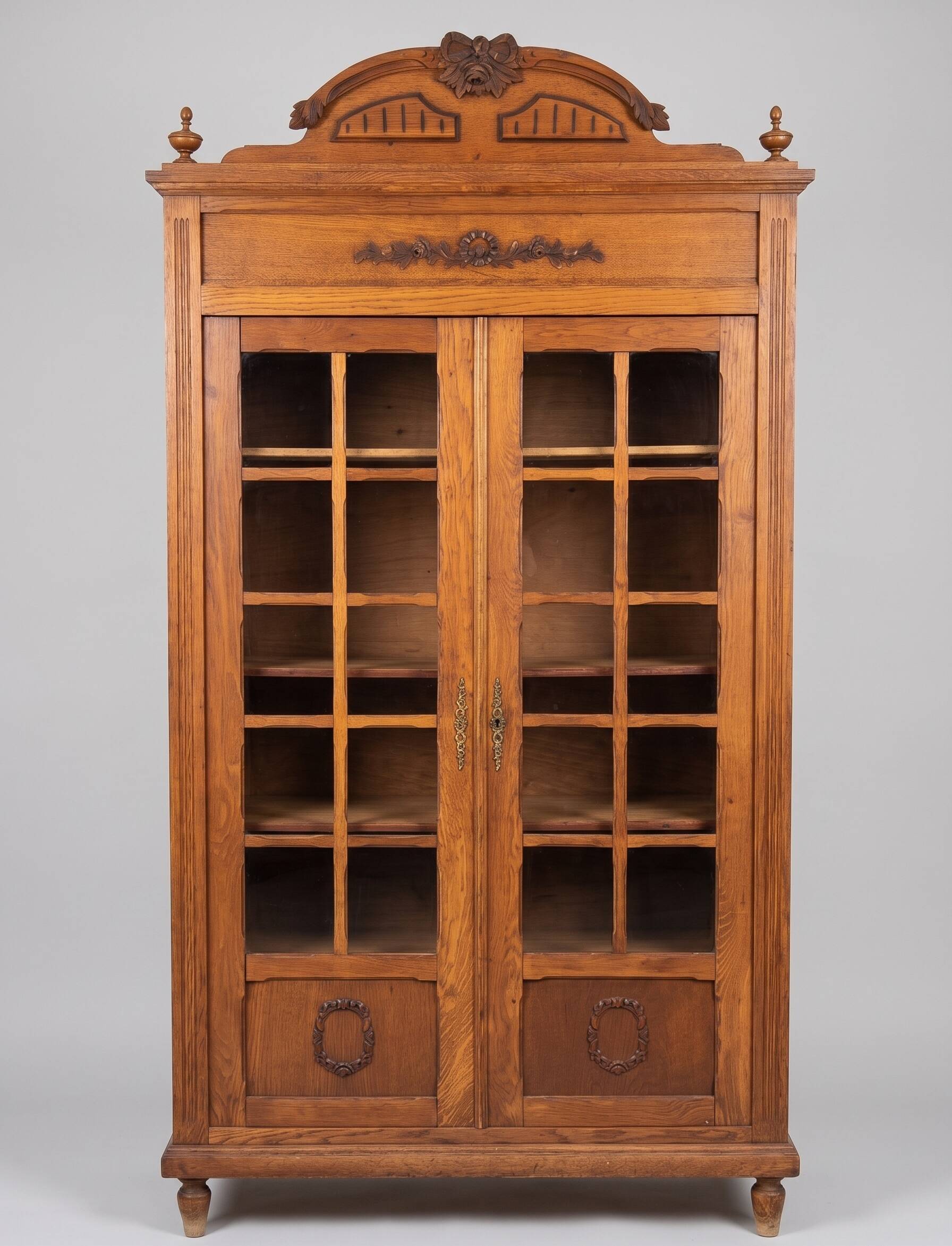 Antique glass cabinet