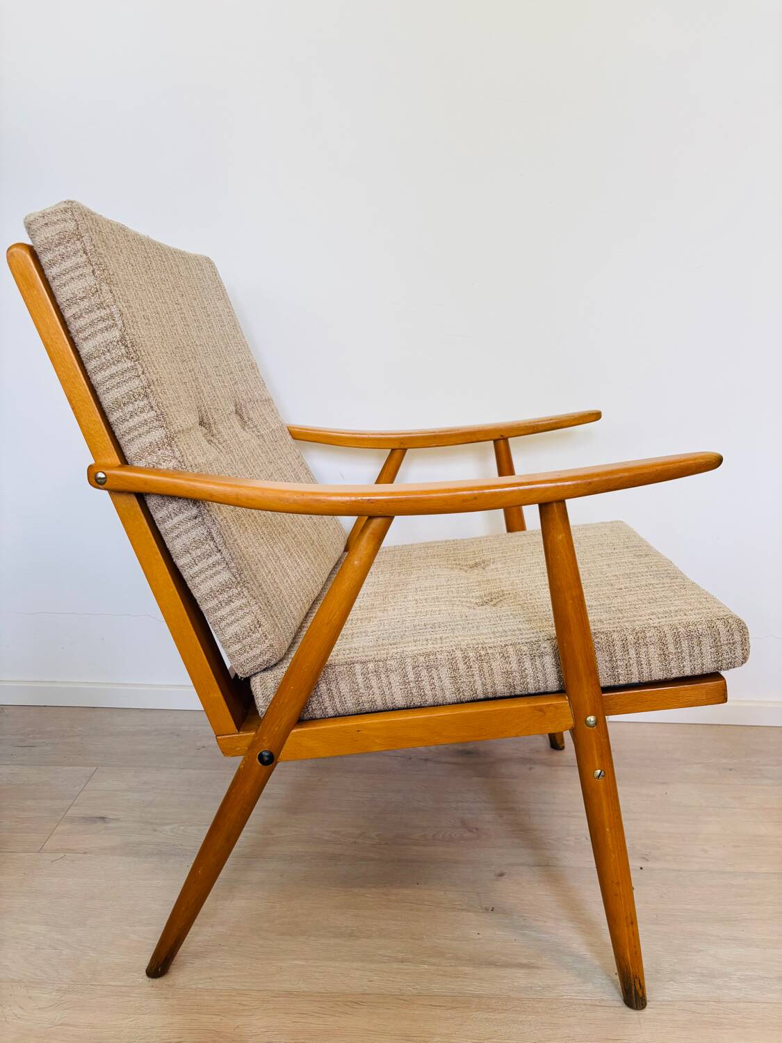 Vintage Lounge Armchair by Ton from Czechoslovakia 1979’s
