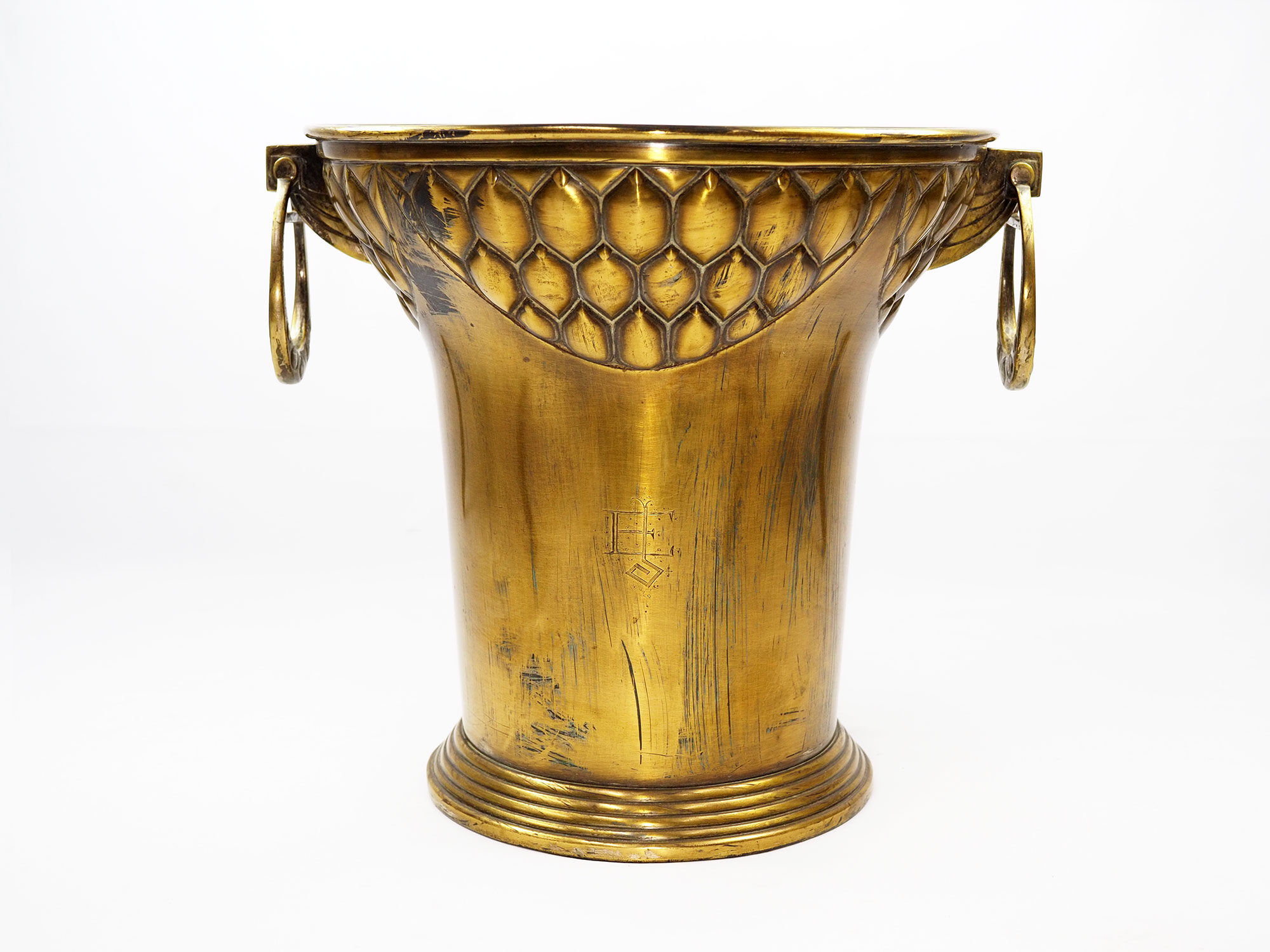 WMF Art Nouveau "Secession" champagne cooler ice bucket-circa 1900s