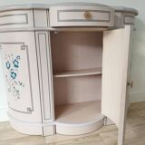 Half-moon console