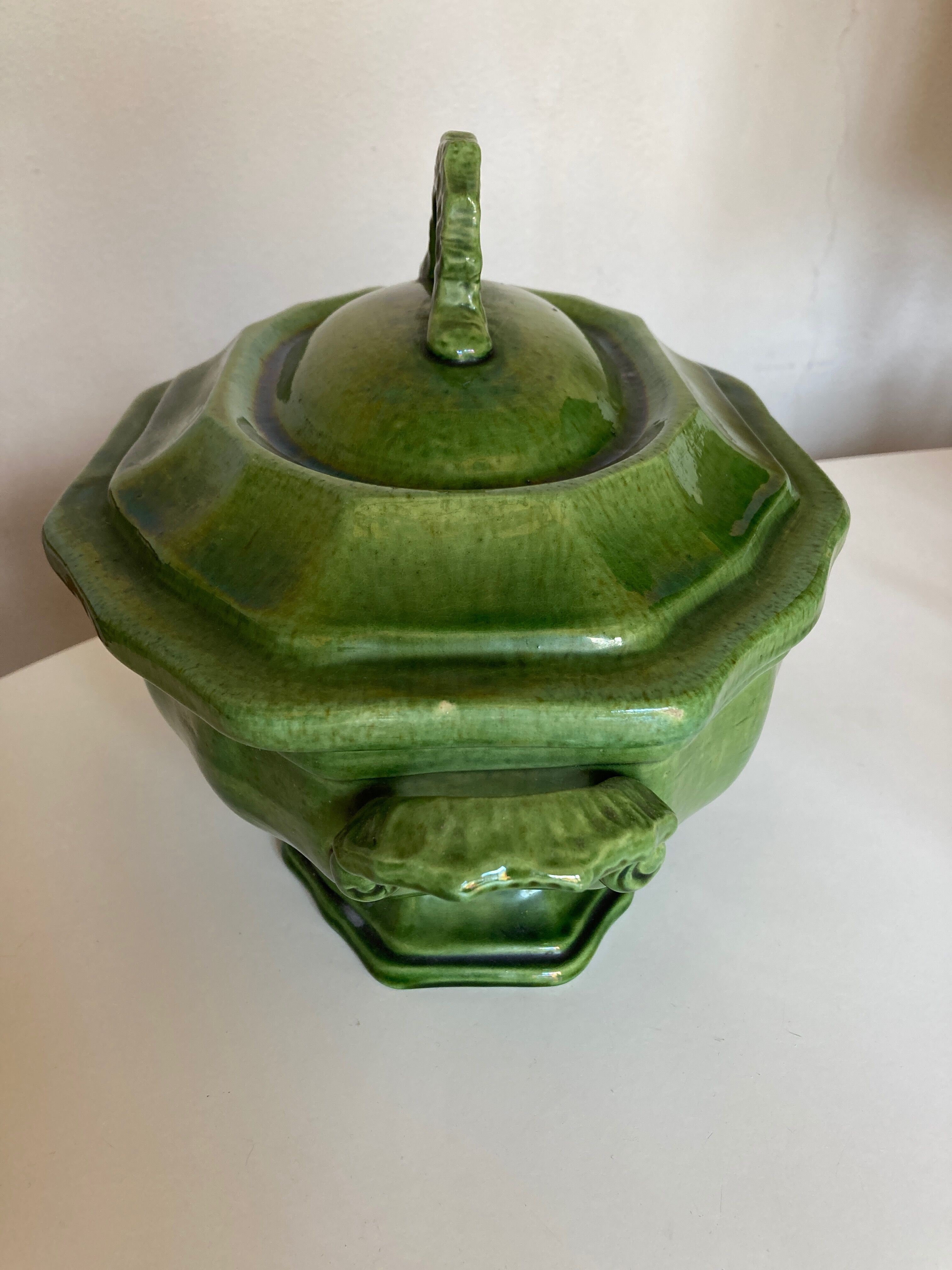 Tureen in Aegitna glazed clay 1960