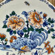 Lot de 6 assiettes à dessert Gien 1938 1960