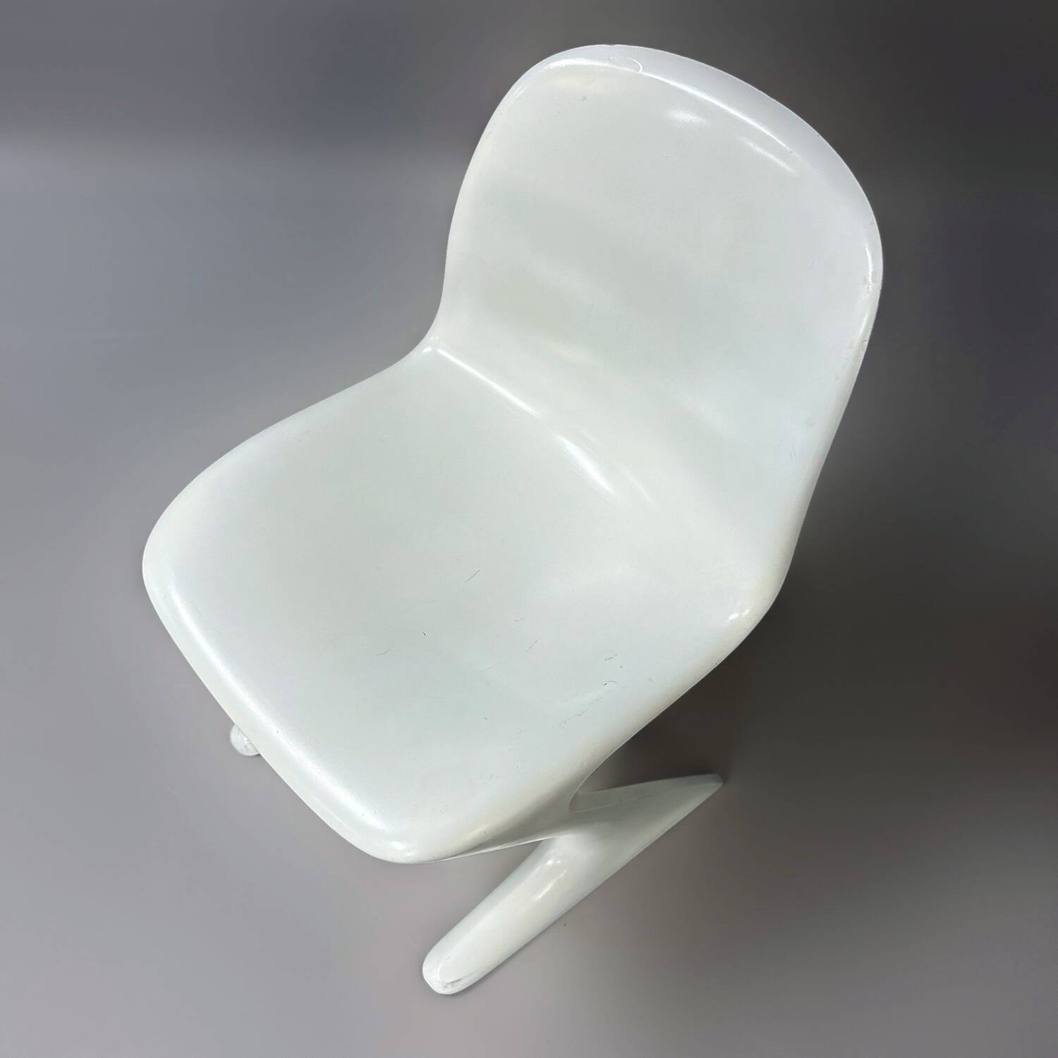 White Kangaroo Chairs by Ernst Moeckl for Horn, 1960s | Set of 6