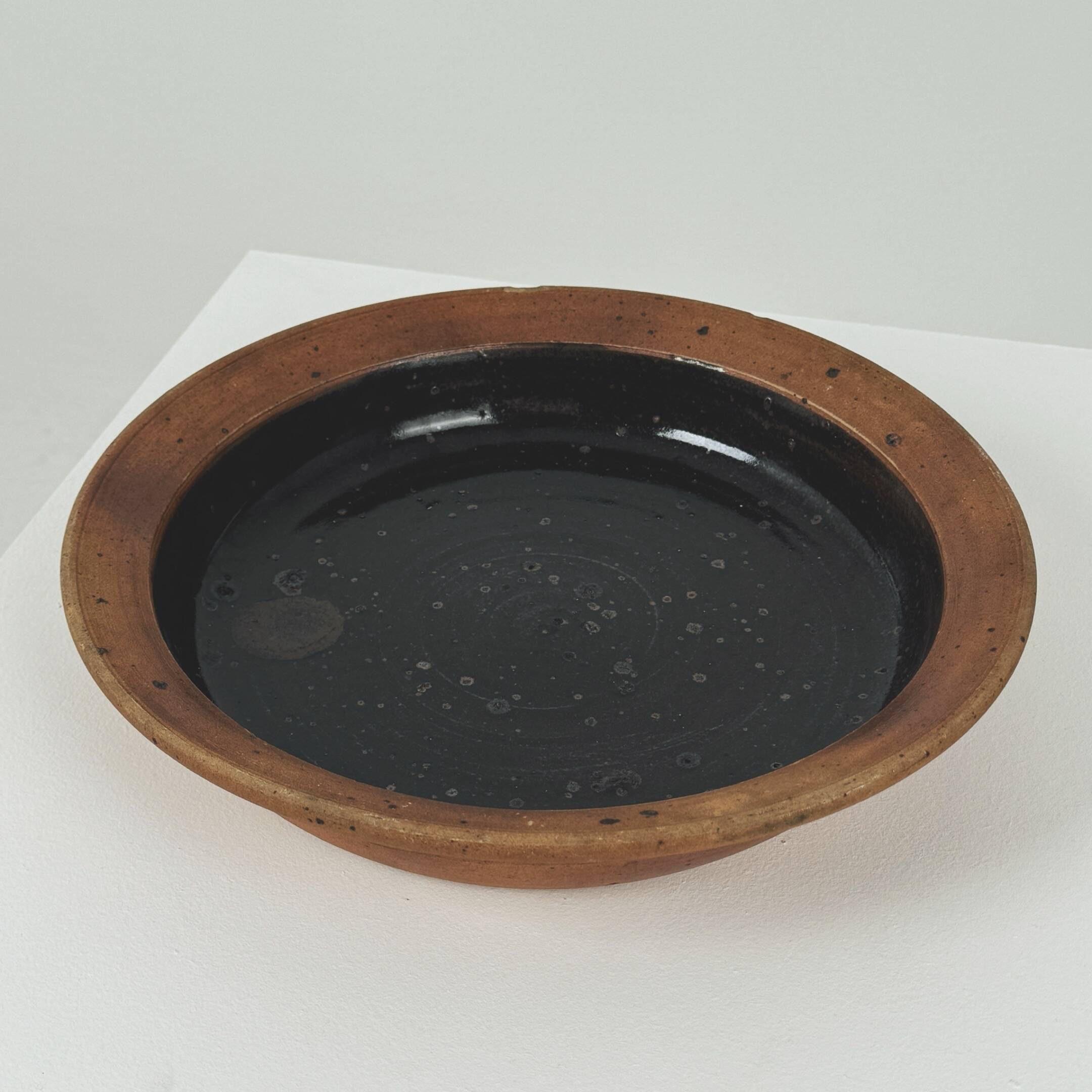 Large stoneware bowl by Pierre Digan, France, 1960.