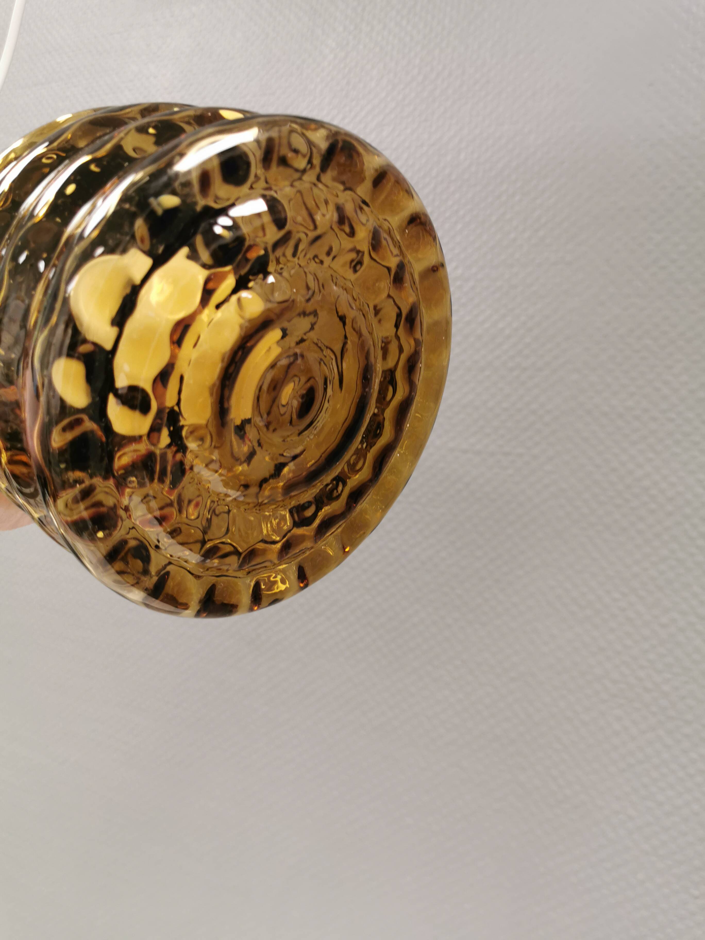 Danish vintage hanging lamp from the 1980s.