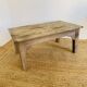 Table basse de ferme